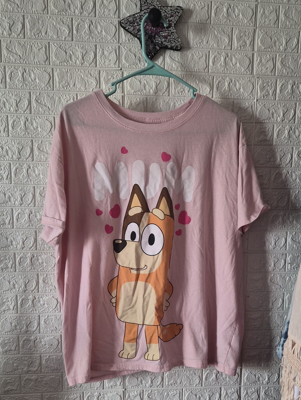 bundle of bluey dad and mum tee